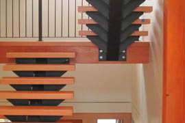 dunbar hardwoods residential stairs